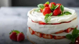 Bolo de morango e leite condensado: um sabor irresistível!