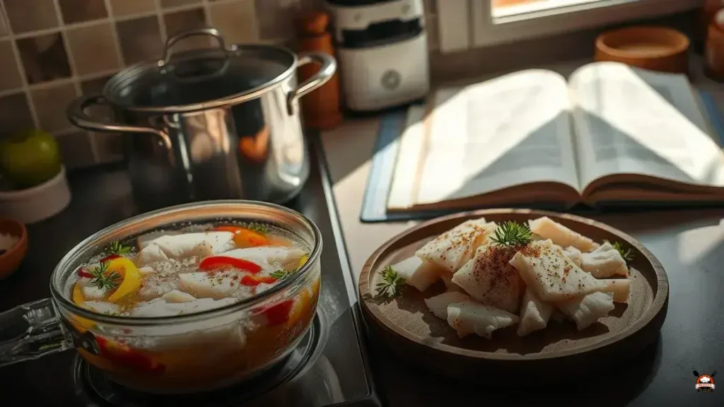 como cozinhar bacalhau para desfiar