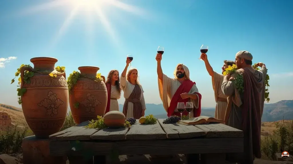 como era o vinho na epoca de jesus