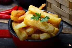como fazer mandioca frita na airfryer de forma irresistível
