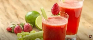 Suco detox com morangos: refrescante e nutritivo para sua saúde