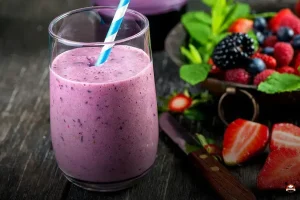 Vitamina de whey com açaí: pura energia em um só gole!