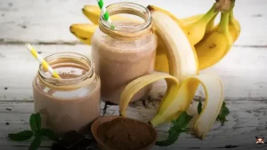 Vitamina de whey de chocolate: refresco brasileiro delicioso