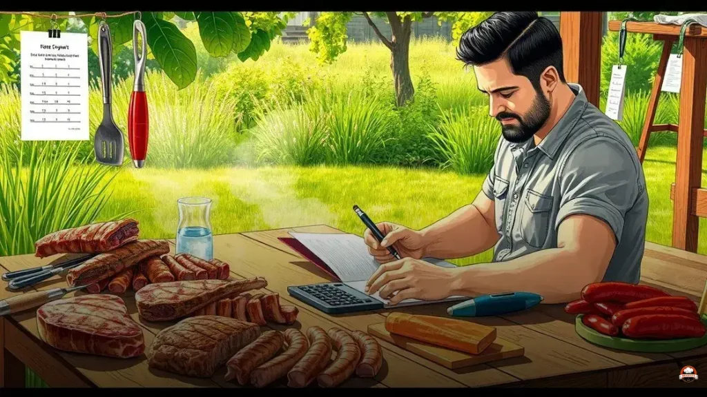 como calcular quantidade de carne para um churrasco