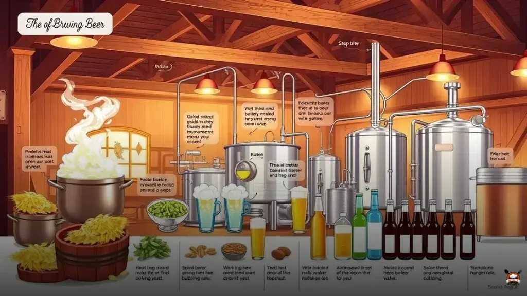 como faz cerveja
