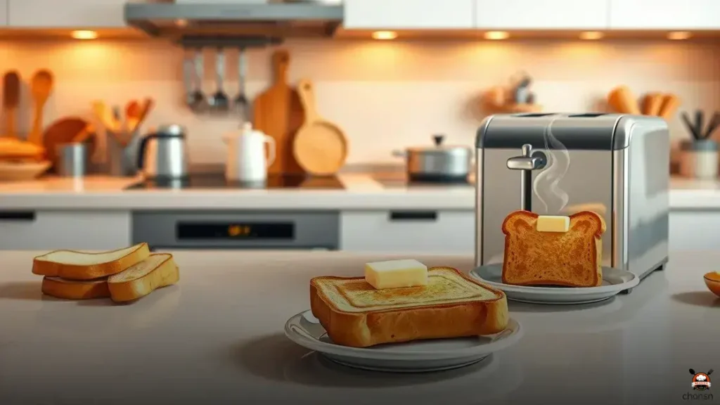 como fazer torrada com pão de forma