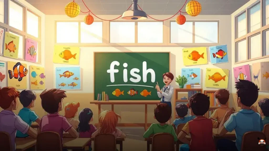 como separa a palavra peixe