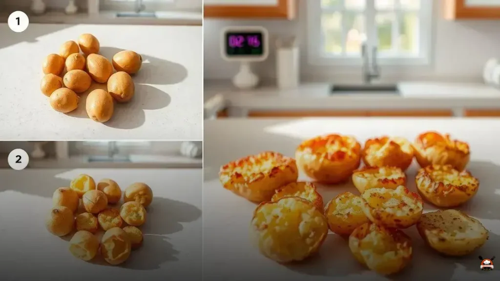 quanto tempo deixa a batata na airfryer