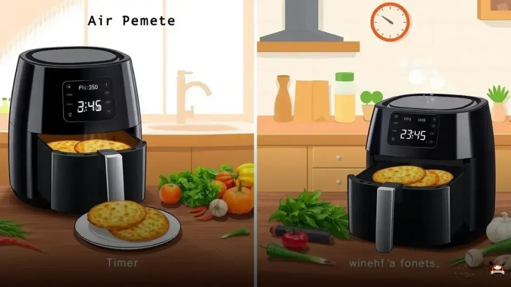quanto tempo deixar o pastel na airfryer