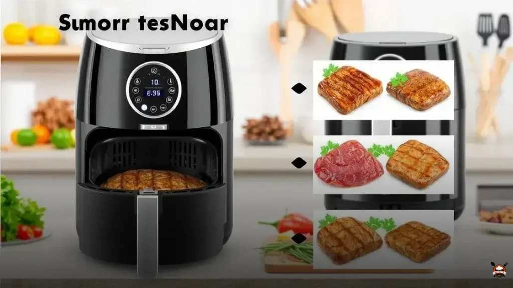quanto tempo para assar carne na airfryer