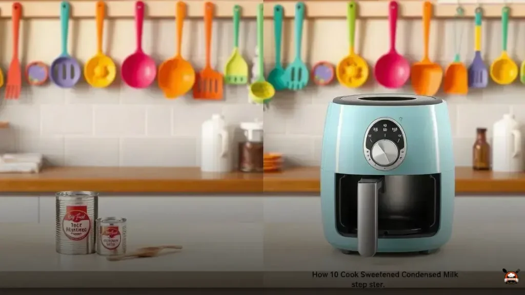 como cozinhar leite condensado na airfryer