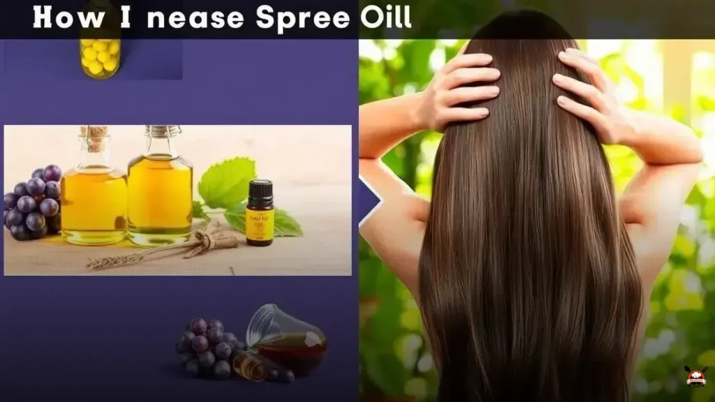 como usar óleo de uva no cabelo