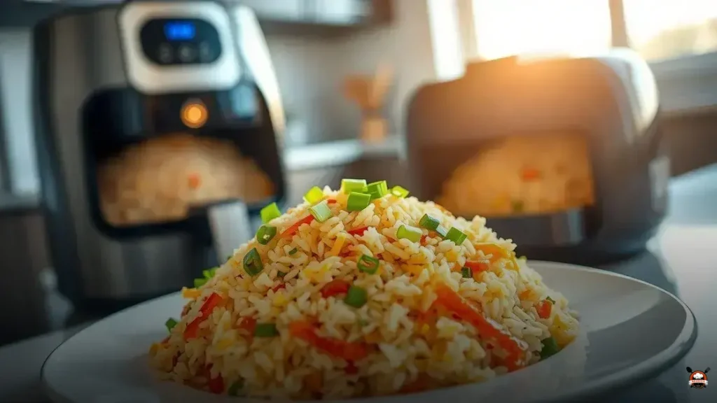 da para fazer arroz na airfryer