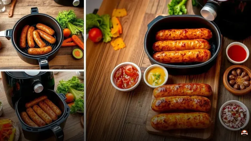da para fazer linguiça na airfryer