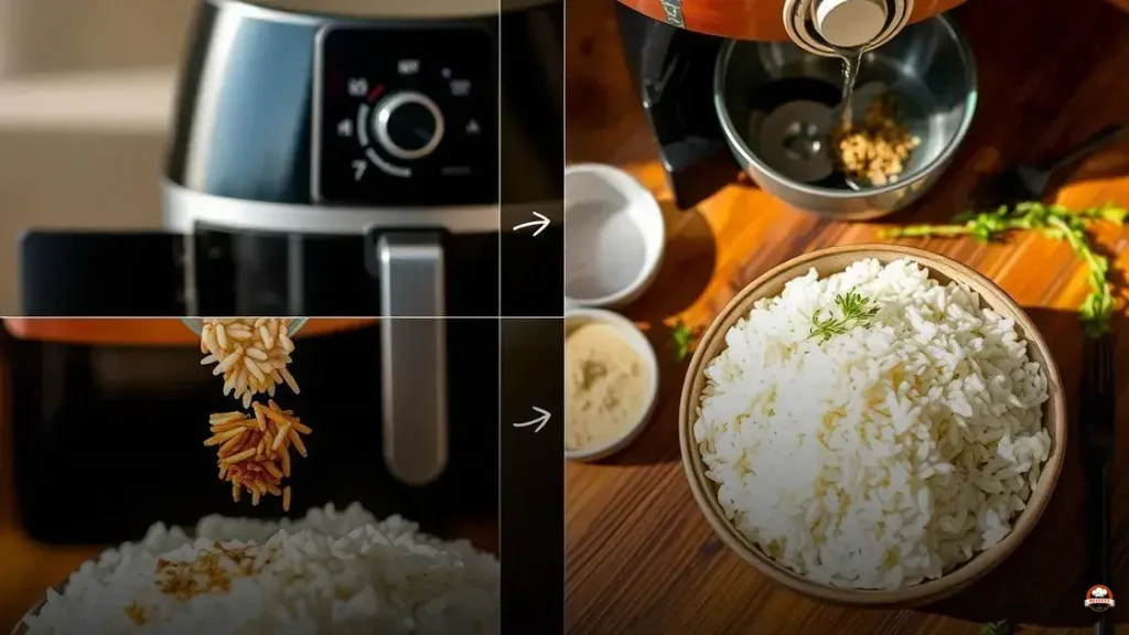da pra fazer arroz na airfryer