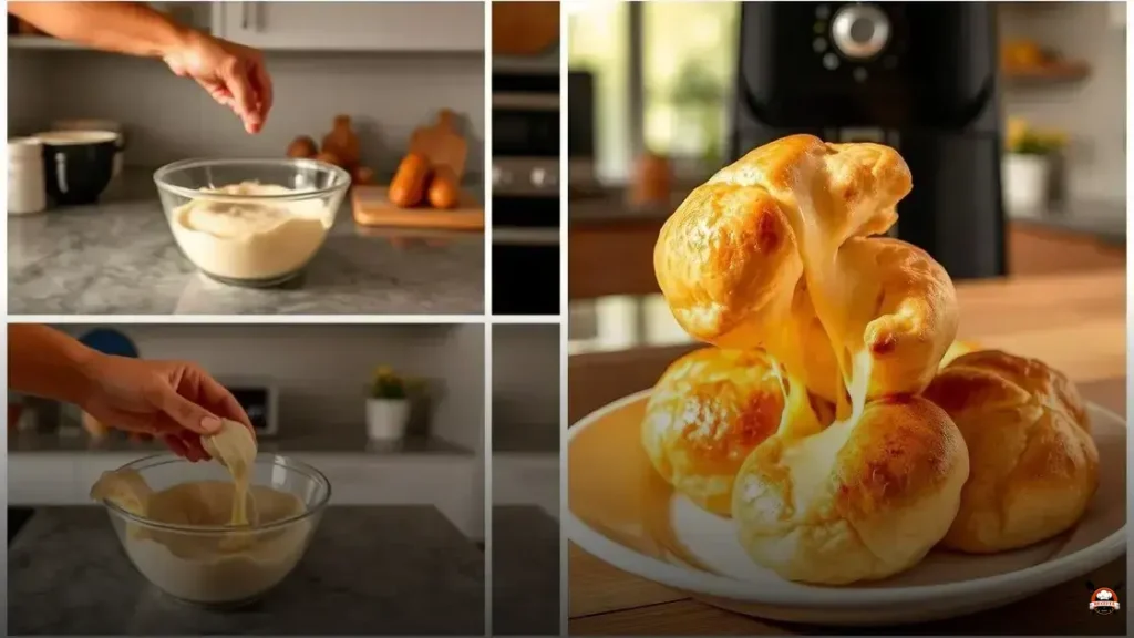da pra fazer pão de queijo na airfryer