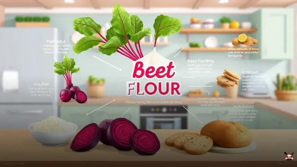 para que serve a farinha da beterraba