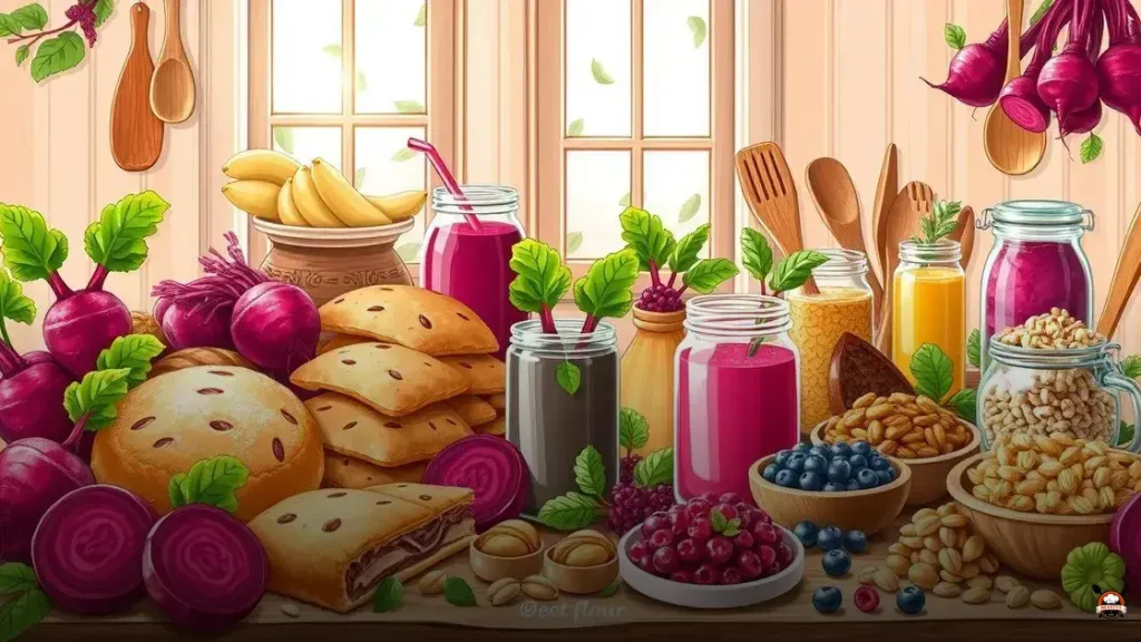 para que serve farinha de beterraba