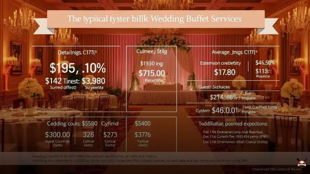 quanto custa o buffet de casamento